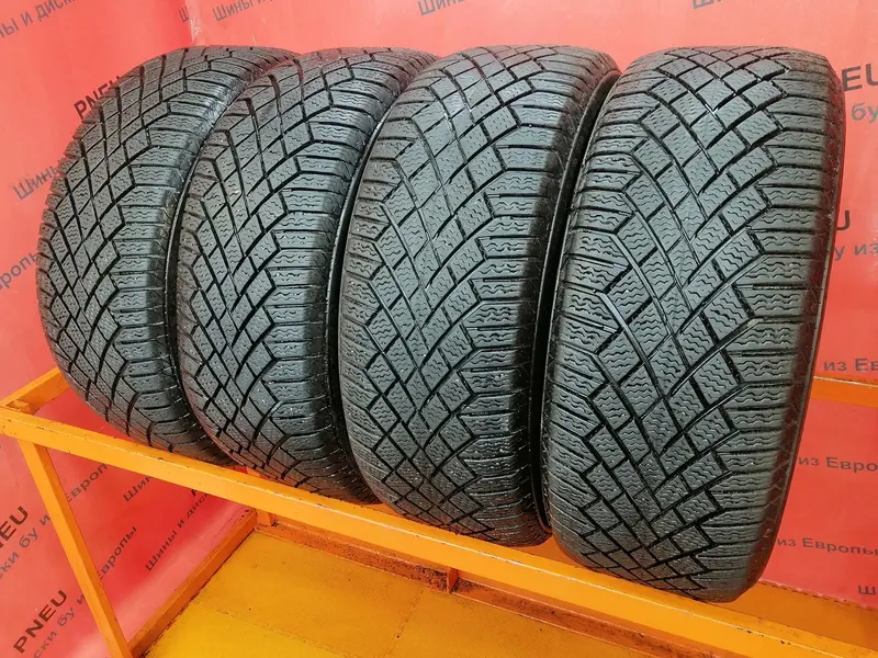 Комплект б/у шин 205/55 R16 Continental ContiVikingContact 7