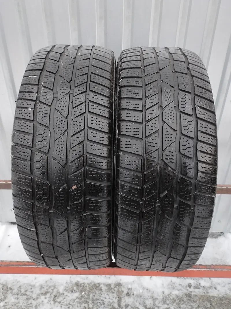 Пара б/у шин 205/55 R16 Continental ContiWinterContact TS 830 P
