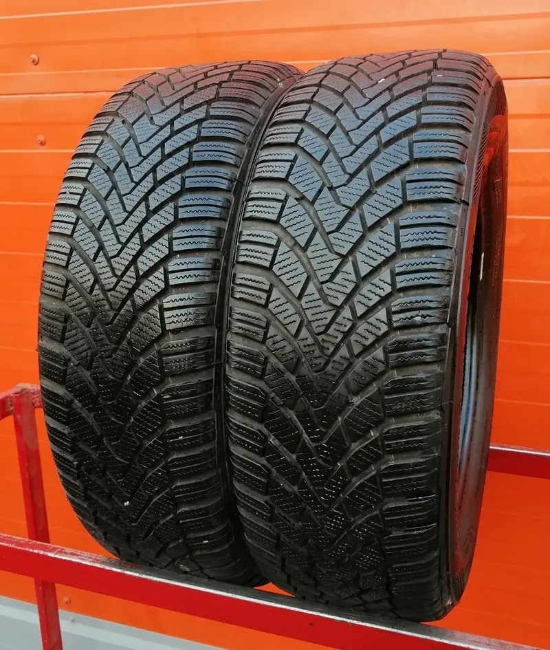 Пара б/у шин 205/55 R16 Continental ContiWinterContact TS 850