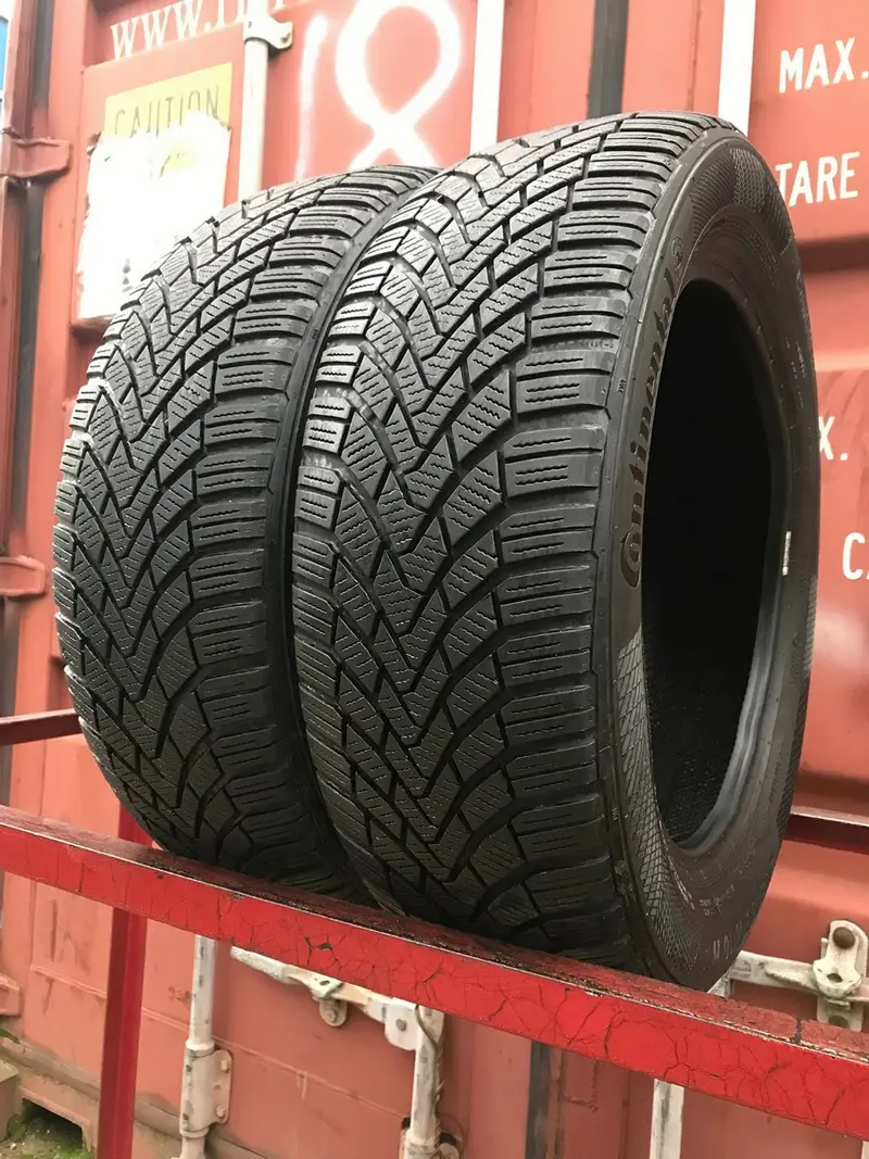 Пара б/у шин 205/55 R16 Continental ContiWinterContact TS 850