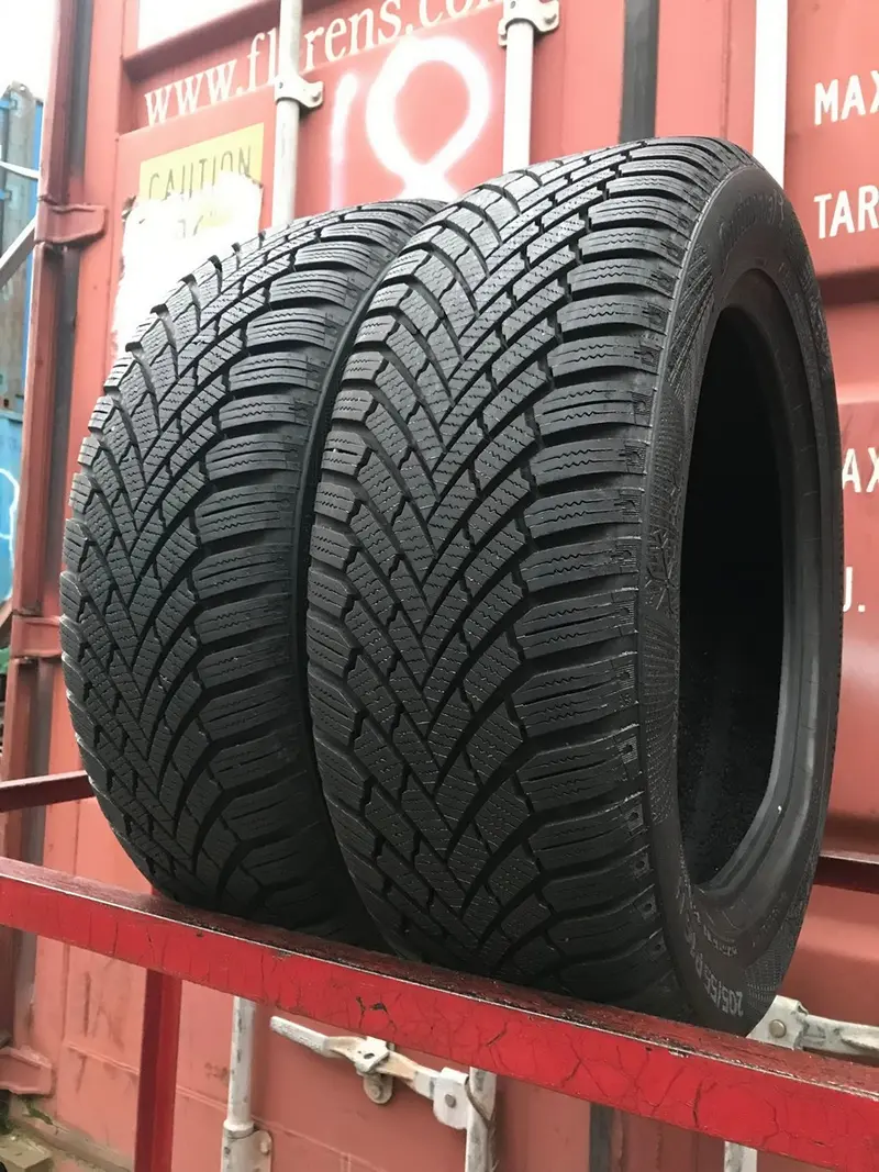 Пара б/у шин 205/55 R16 Continental ContiWinterContact TS 860