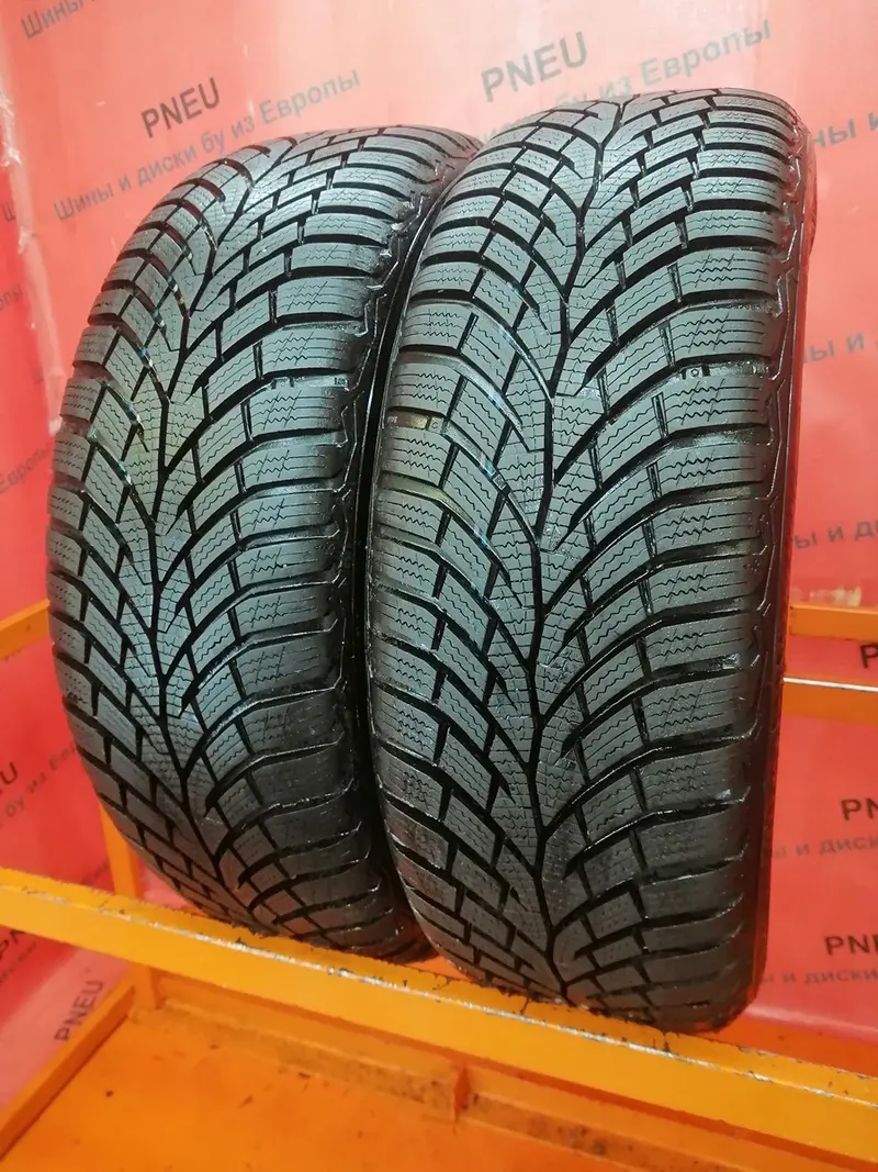 Пара б/у шин 205/55 R16 Continental ContiWinterContact TS 870