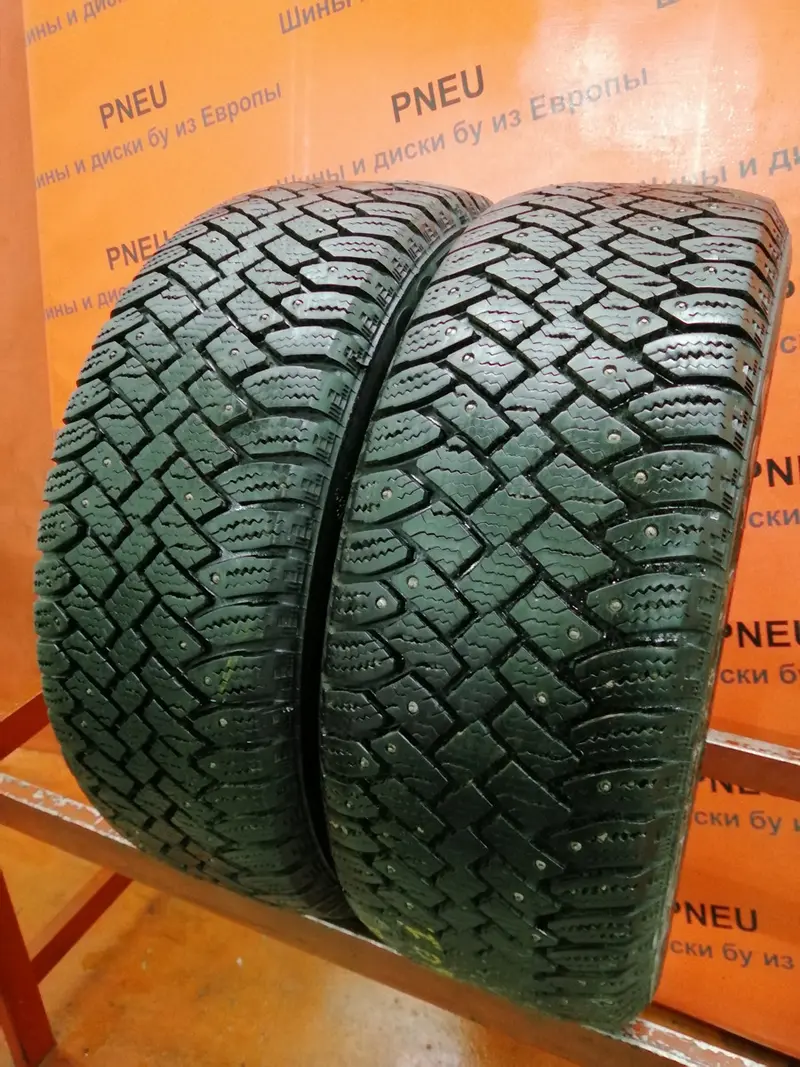 Пара б/у шин 205/55 R16 Continental ContiWinterViking 1