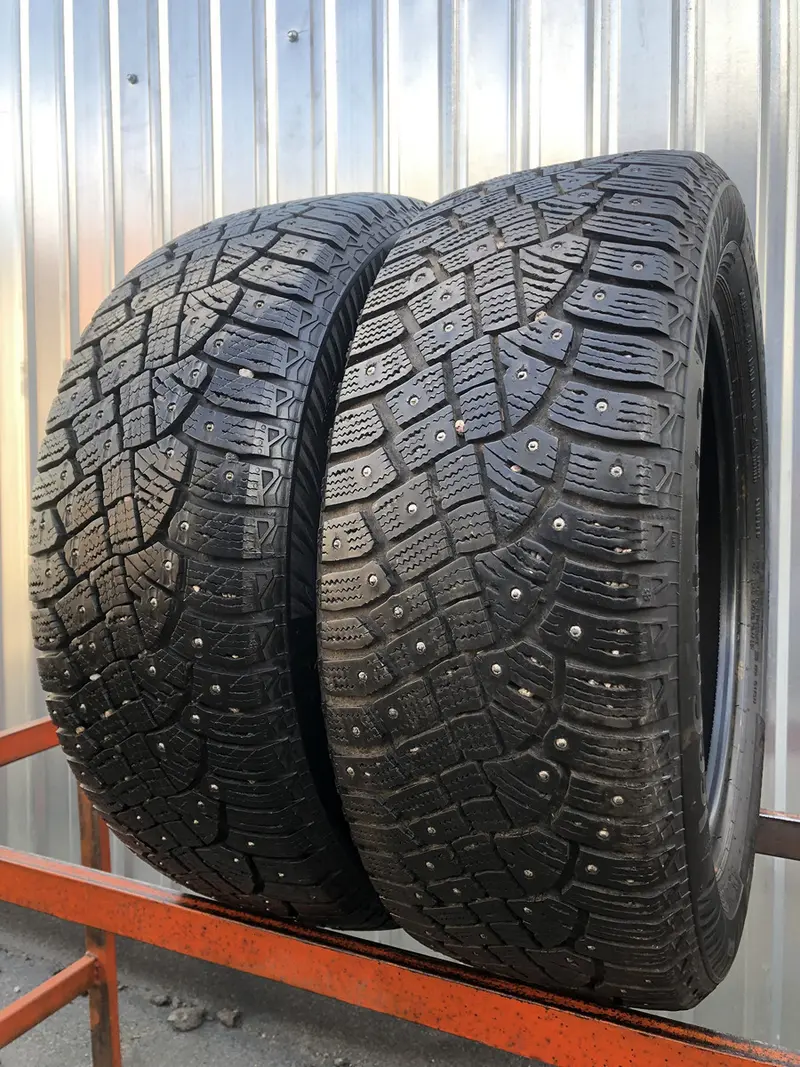 Пара б/у шин 205/55 R16 Continental IceContact 2