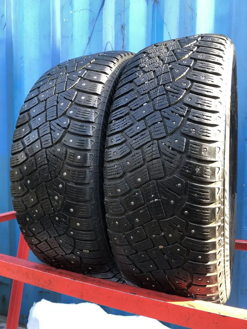 Пара б/у шин 205/55 R16 Continental IceContact 2, фото 1