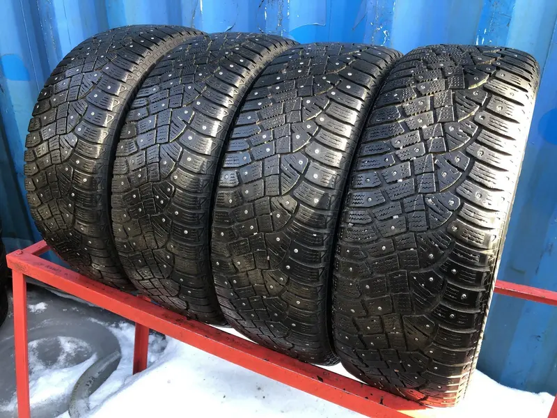 Комплект б/у шин 205/55 R16 Continental IceContact 2, фото 1