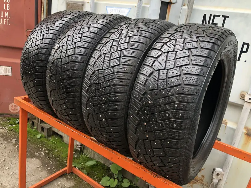 Комплект б/у шин 205/55 R16 Continental IceContact 2, фото 1