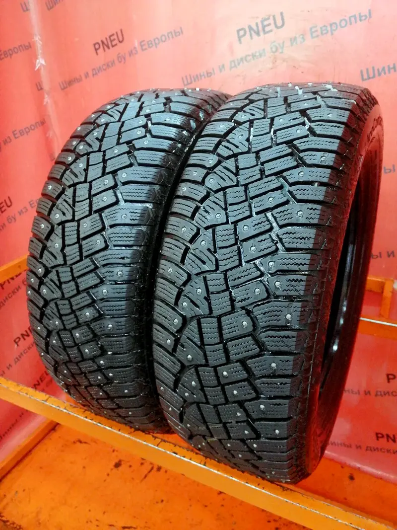 Пара б/у шин 205/55 R16 Continental IceContact 2 RunFlat, фото 1