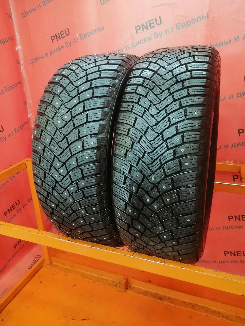 Пара б/у шин 205/55 R16 Continental IceContact 3