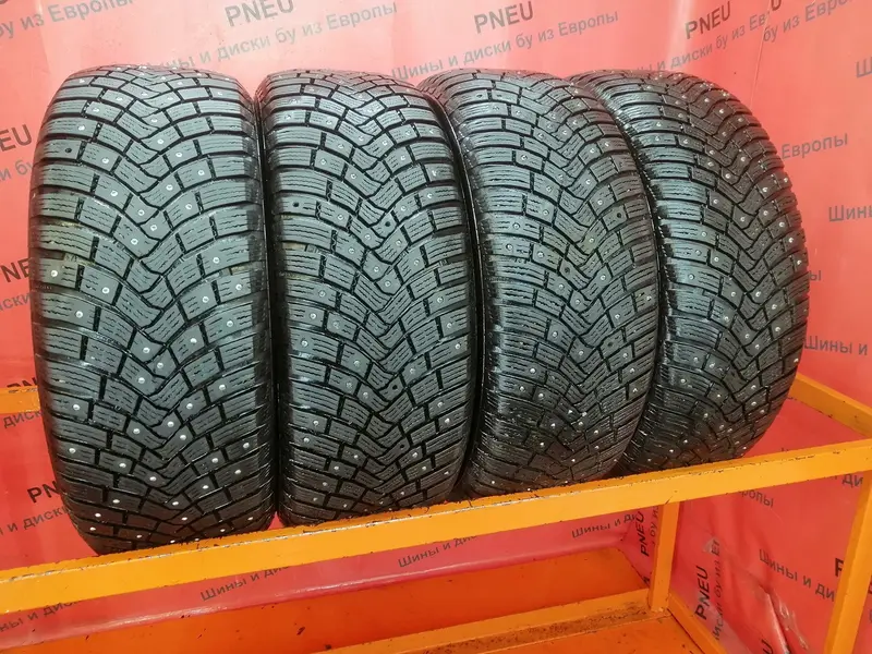 Комплект б/у шин 205/55 R16 Continental IceContact 3