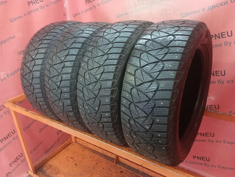 Комплект б/у шин 205/55 R16 Dunlop Ice Touch, фото 1