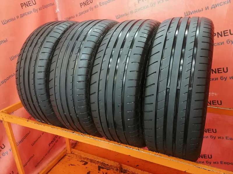 Комплект б/у шин 205/55 R16 Dunlop SP Sport BluResponse