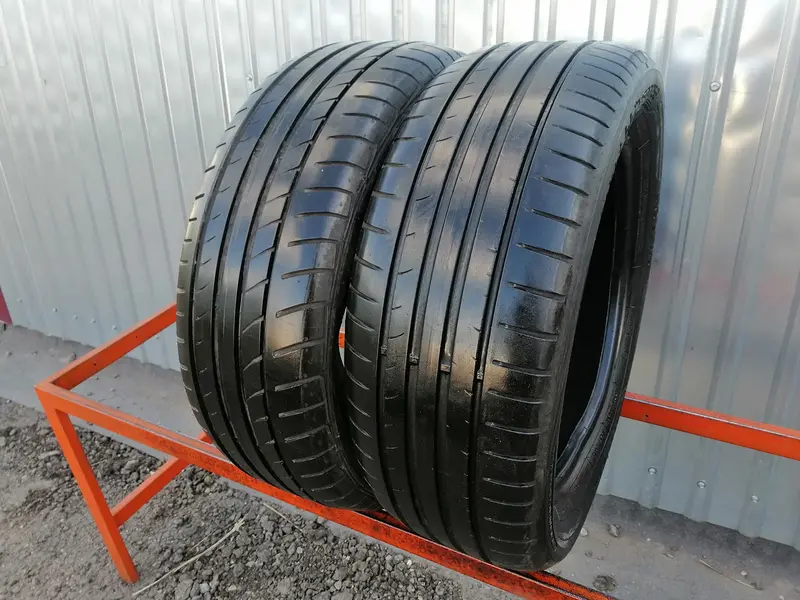 Пара б/у шин 205/55 R16 Dunlop SP Sport BluResponse