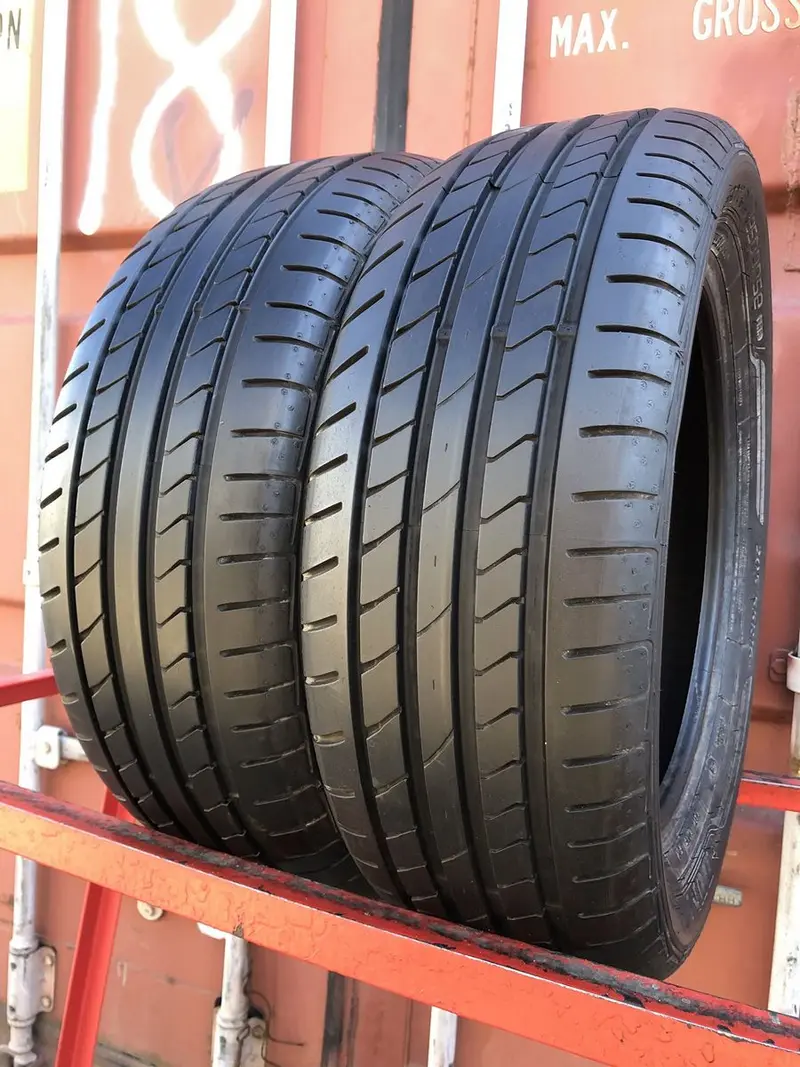 Пара б/у шин 205/55 R16 Dunlop SP Sport BluResponse