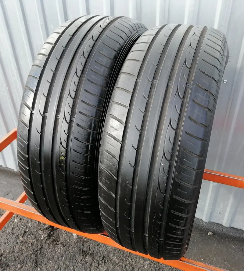 Пара б/у шин 205/55 R16 Dunlop SP Sport FastResponse