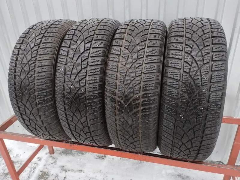 Комплект б/у шин 205/55 R16 Dunlop SP Winter Sport 3D