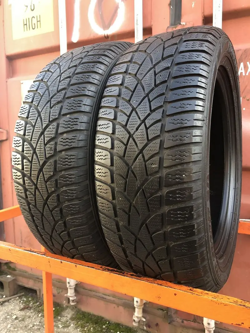 Пара б/у шин 205/55 R16 Dunlop SP Winter Sport 3D, фото 1