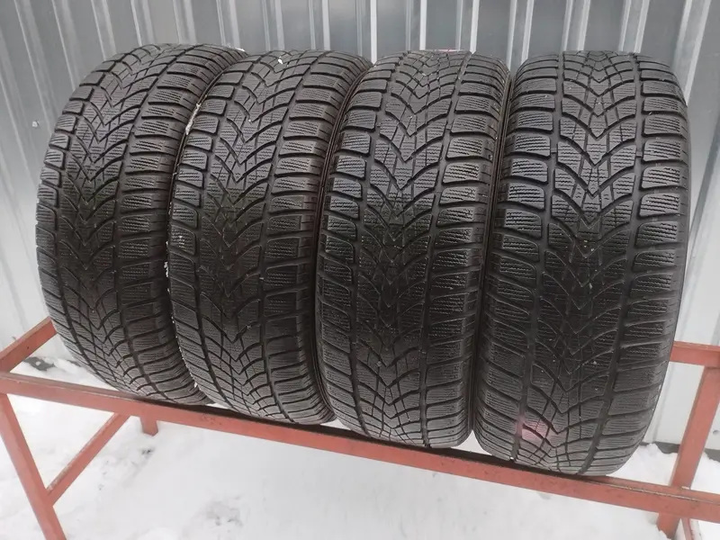 Комплект б/у шин 205/55 R16 Dunlop SP Winter Sport 4D