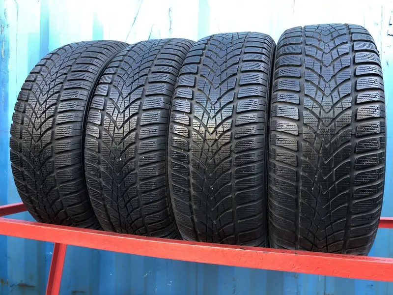 Комплект б/у шин 205/55 R16 Dunlop SP Winter Sport 4D, фото 1