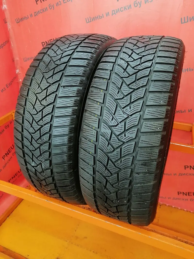 Пара б/у шин 205/55 R16 Dunlop Winter Sport 5