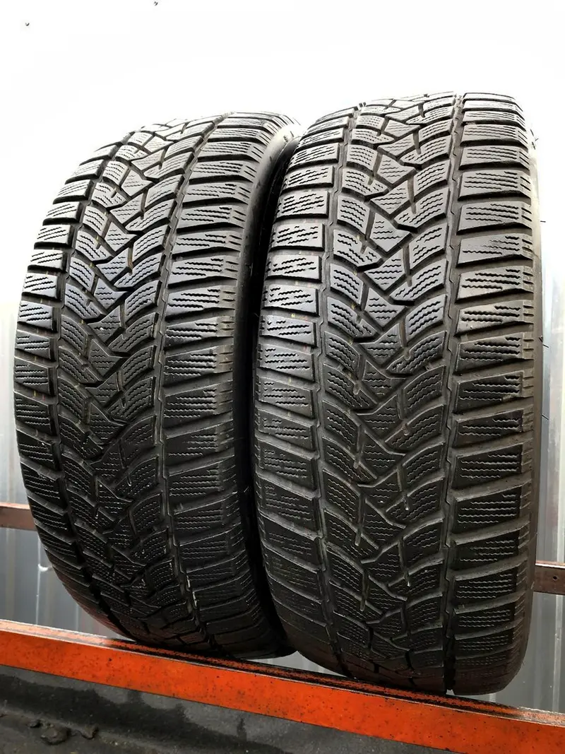 Пара б/у шин 205/55 R16 Dunlop Winter Sport 5, фото 1
