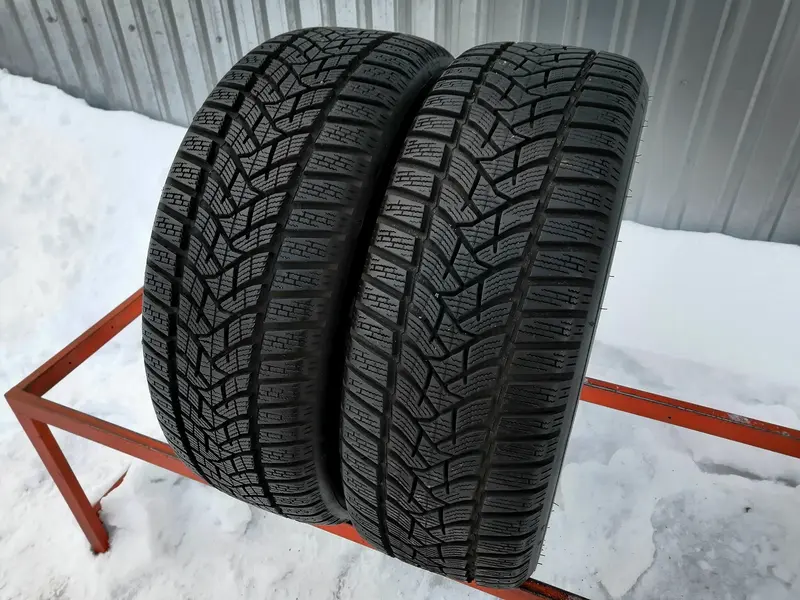 Пара б/у шин 205/55 R16 Dunlop Winter Sport 5