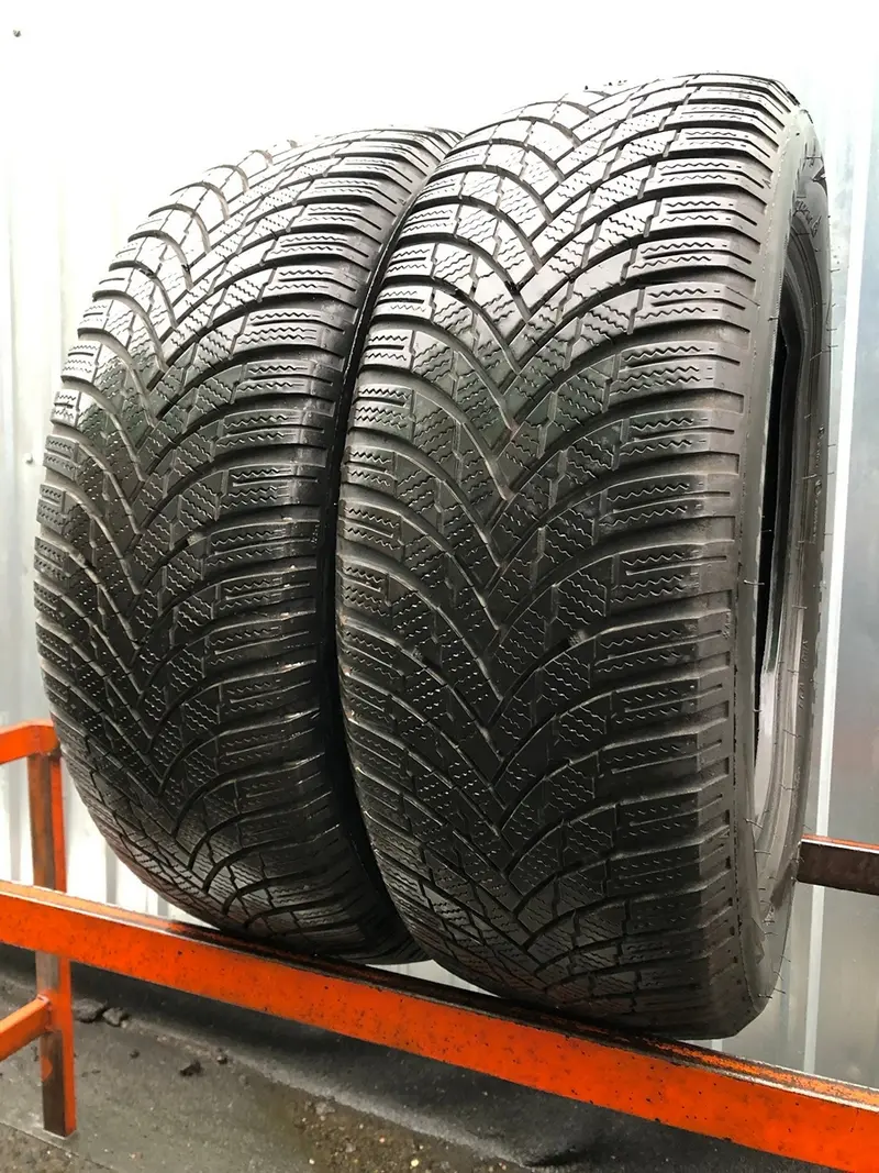 Пара б/у шин 205/55 R16 Firestone Winterhawk 4, фото 1