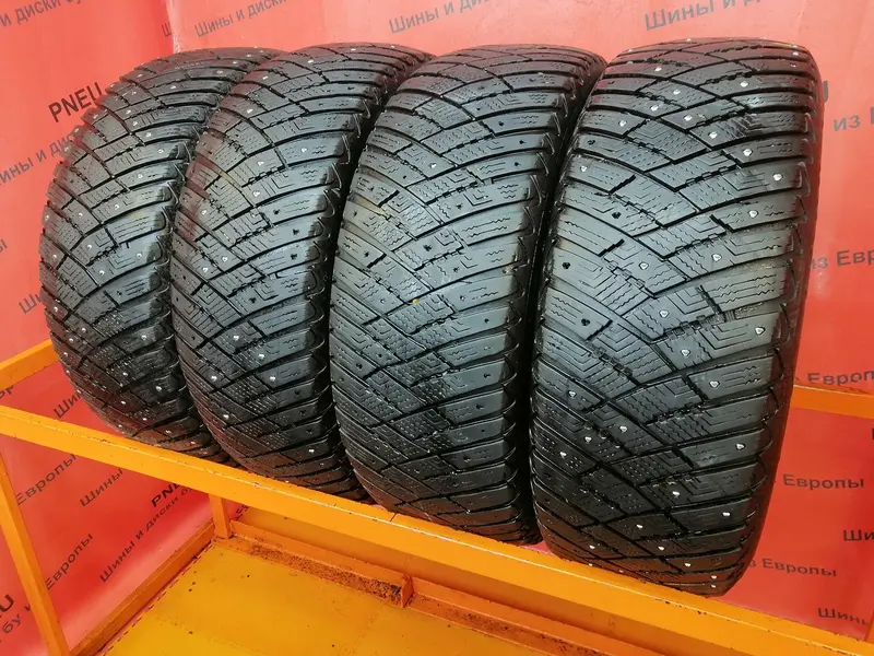 Комплект б/у шин 205/55 R16 Goodyear Ultra Grip Ice Arctic, фото 1