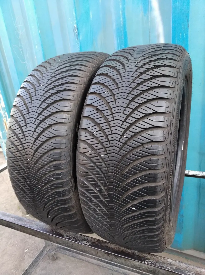 Пара б/у шин 205/55 R16 Goodyear Vector 4Seasons Gen-2, фото 1