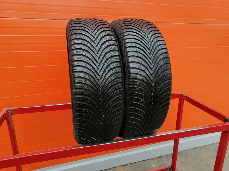 Пара б/у шин 205/55 R16 Michelin Alpin 5