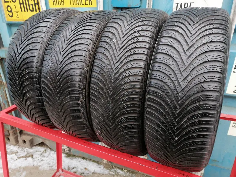 Комплект б/у шин 205/55 R16 Michelin Alpin 5