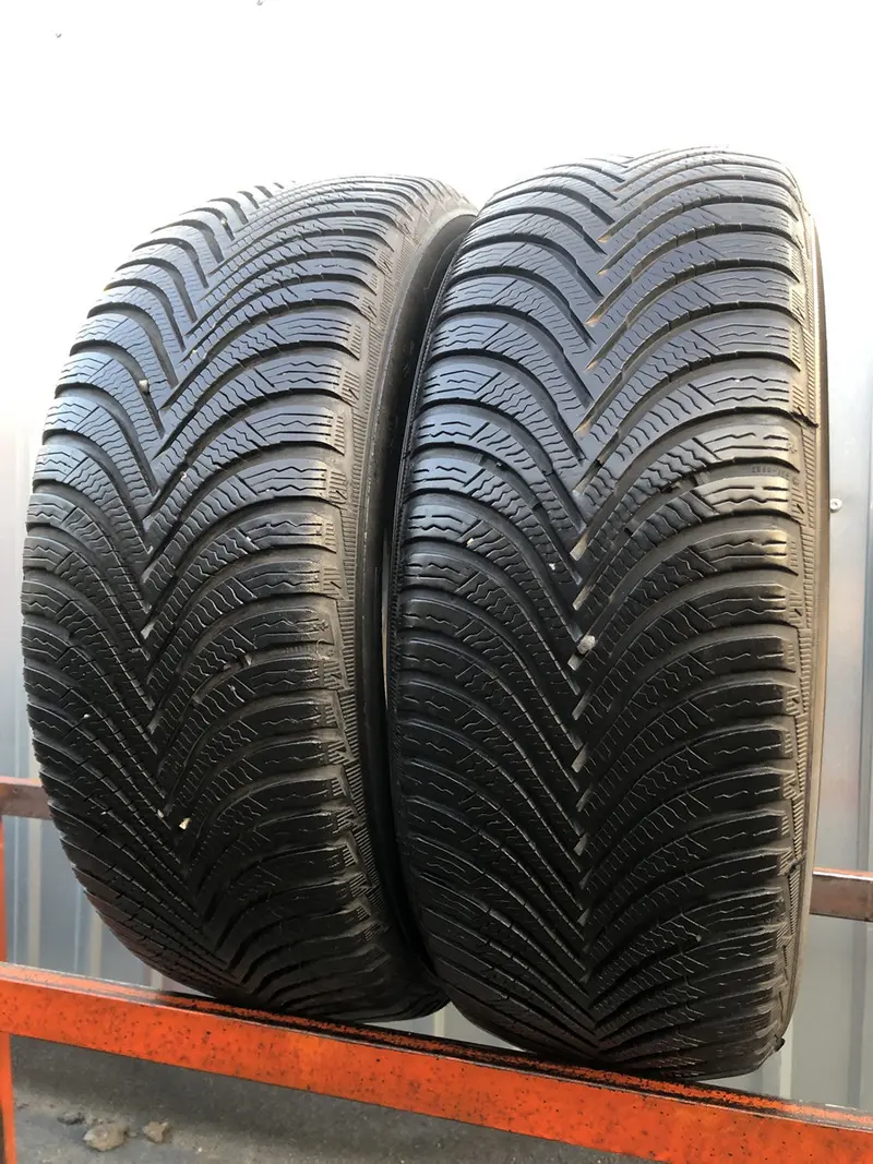 Пара б/у шин 205/55 R16 Michelin Alpin 5