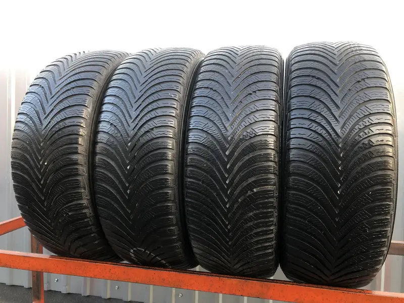 Комплект б/у шин 205/55 R16 Michelin Alpin 5