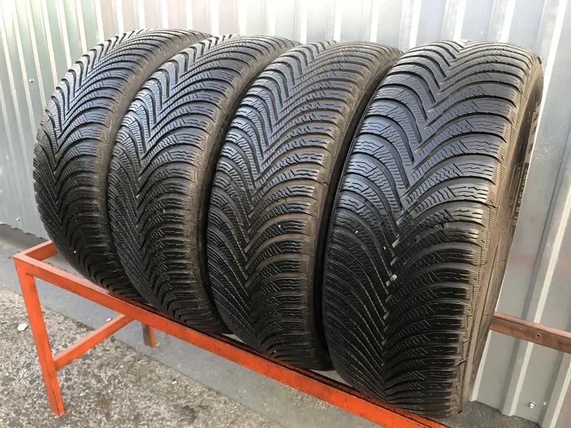 Комплект б/у шин 205/55 R16 Michelin Alpin 5, фото 1