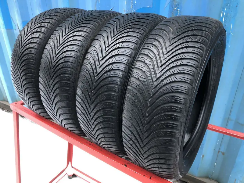 Комплект б/у шин 205/55 R16 Michelin Alpin 5, фото 1