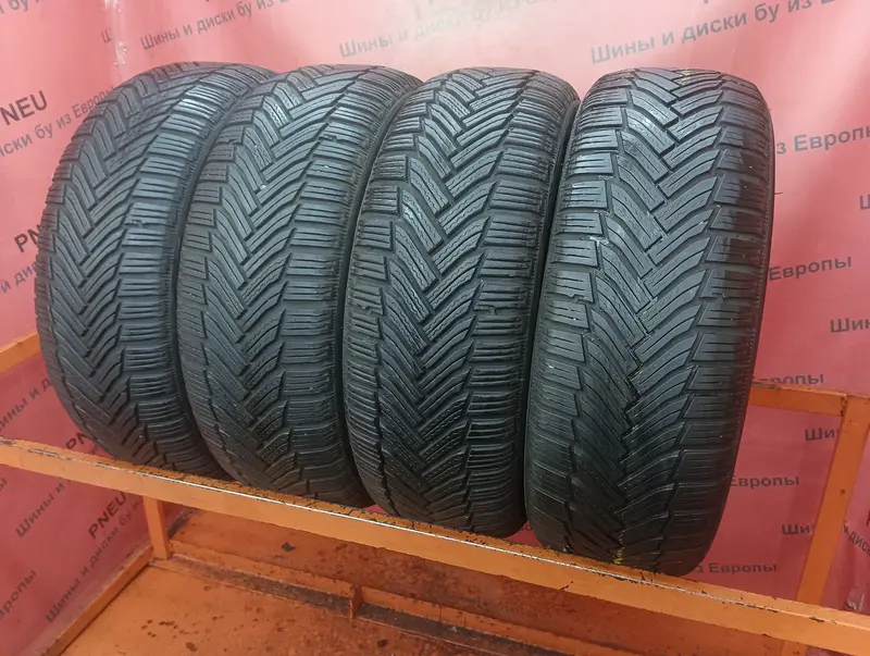 Комплект б/у шин 205/55 R16 Michelin Alpin 6