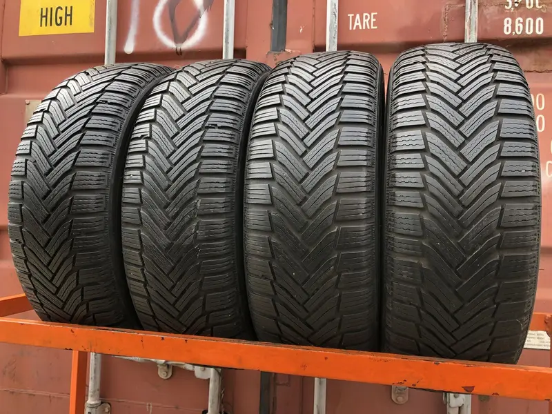 Комплект б/у шин 205/55 R16 Michelin Alpin 6, фото 1