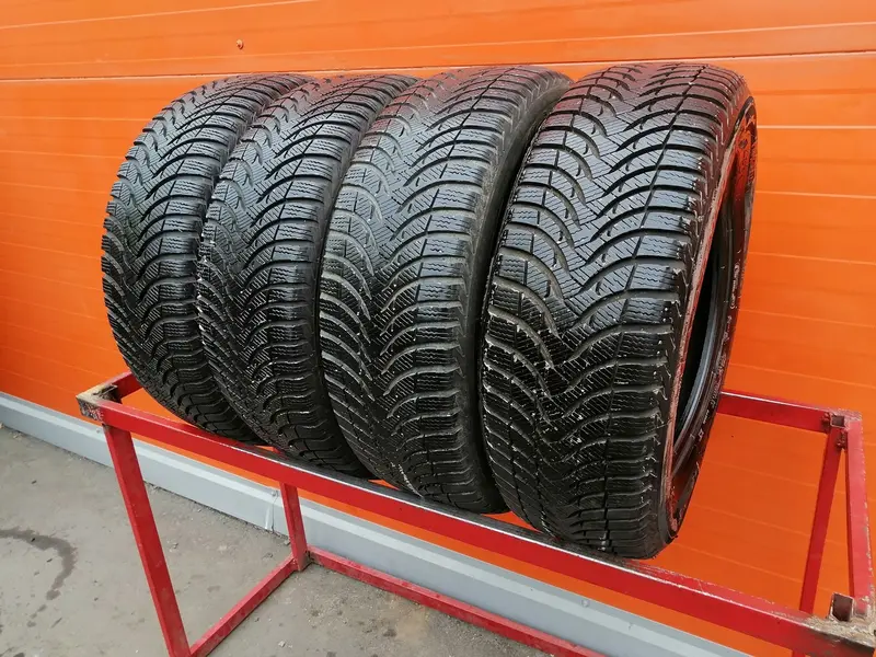 Комплект б/у шин 205/55 R16 Michelin Alpin A4