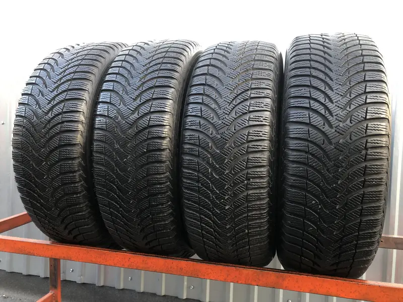 Комплект б/у шин 205/55 R16 Michelin Alpin A4