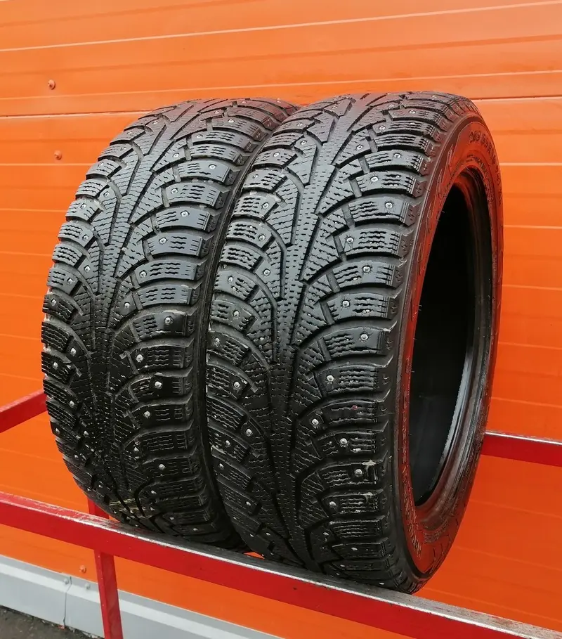 Пара б/у шин 205/55 R16 Nokian Hakkapeliitta 5
