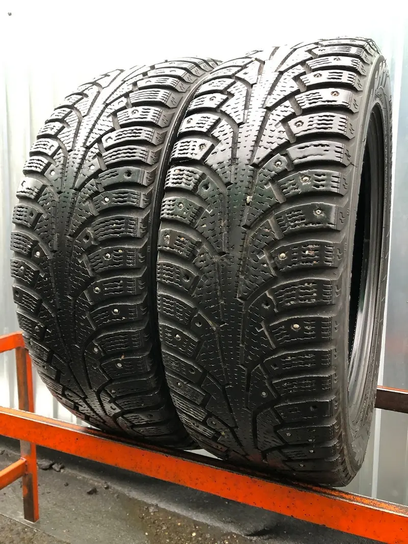 Пара б/у шин 205/55 R16 Nokian Hakkapeliitta 5
