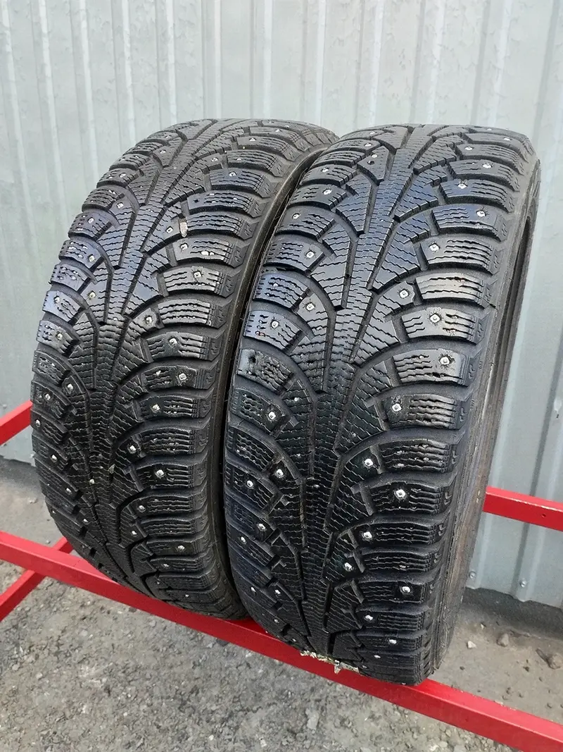 Пара б/у шин 205/55 R16 Nokian Hakkapeliitta 5