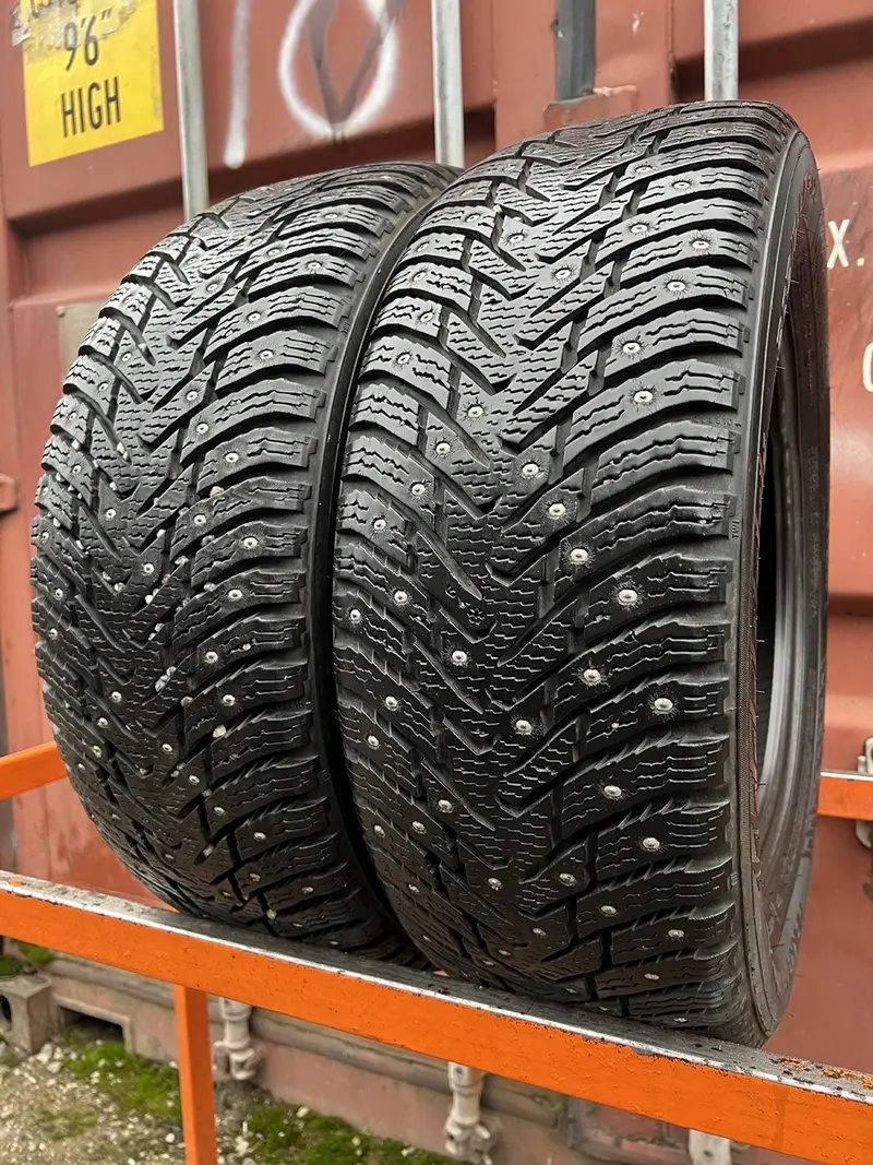 Пара б/у шин 205/55 R16 Nokian Hakkapeliitta 8, фото 1