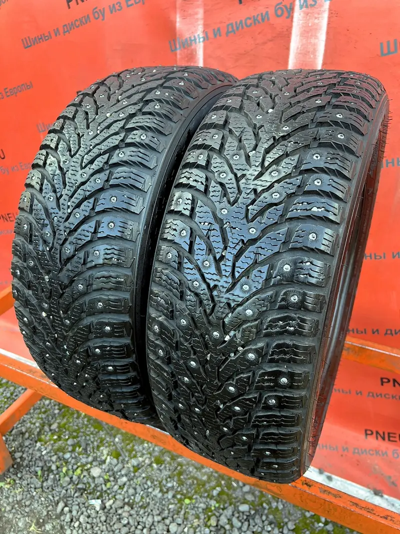Пара б/у шин 205/55 R16 Nokian Hakkapeliitta 9