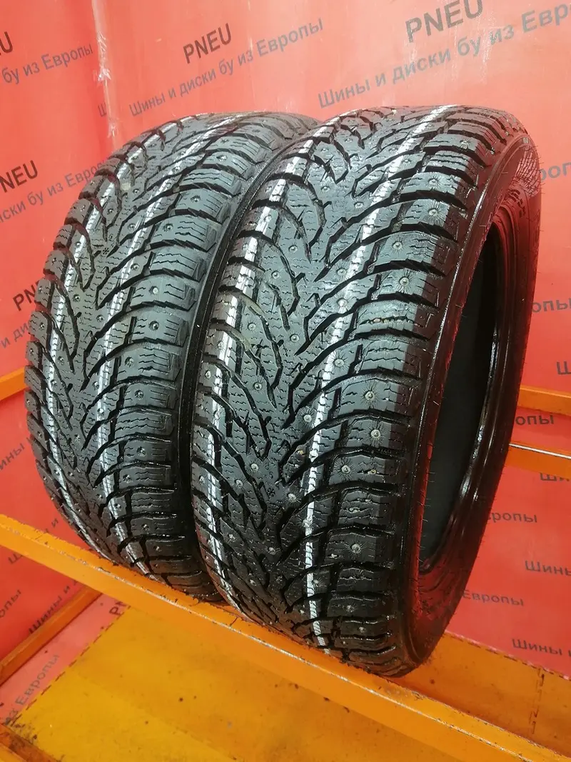 Пара б/у шин 205/55 R16 Nokian Hakkapeliitta 9