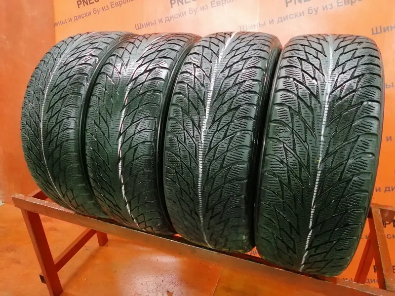 Комплект б/у шин 205/55 R16 Nokian Hakkapeliitta R2