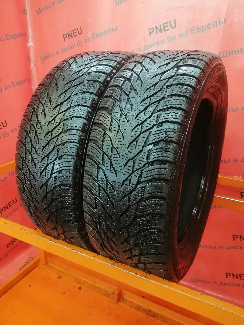 Пара б/у шин 205/55 R16 Nokian Hakkapeliitta R3