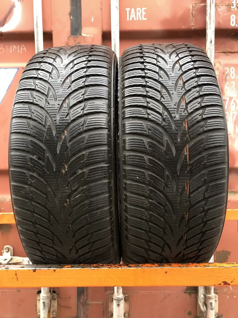 Пара б/у шин 205/55 R16 Nokian WR D3