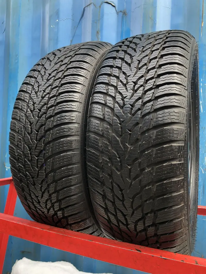 Пара б/у шин 205/55 R16 Nokian WR Snowproof, фото 1