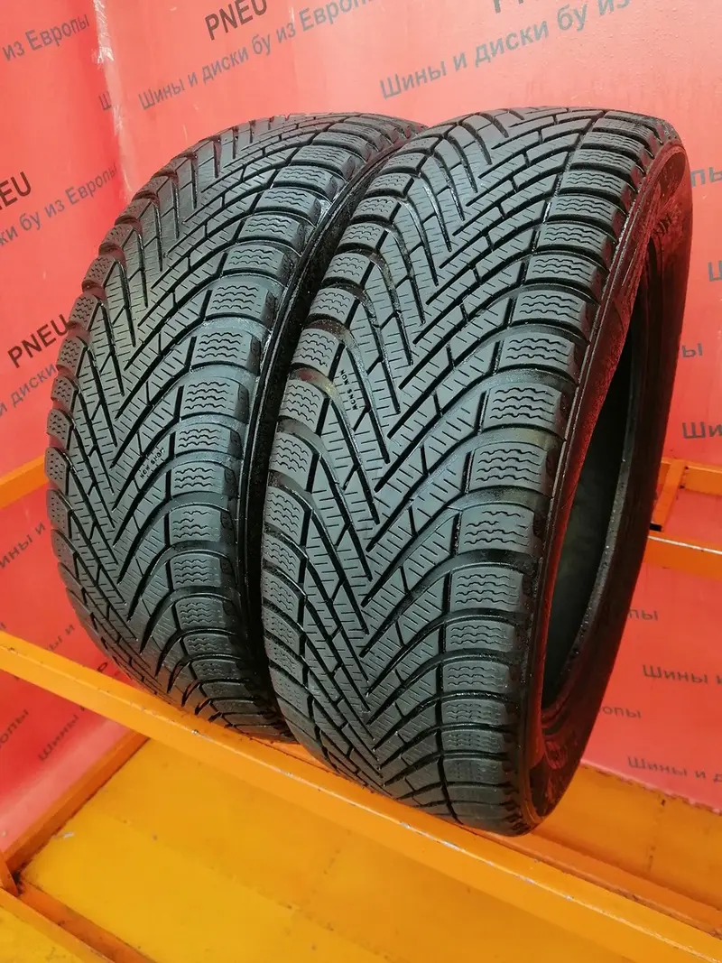 Пара б/у шин 205/55 R16 Pirelli Winter Cinturato